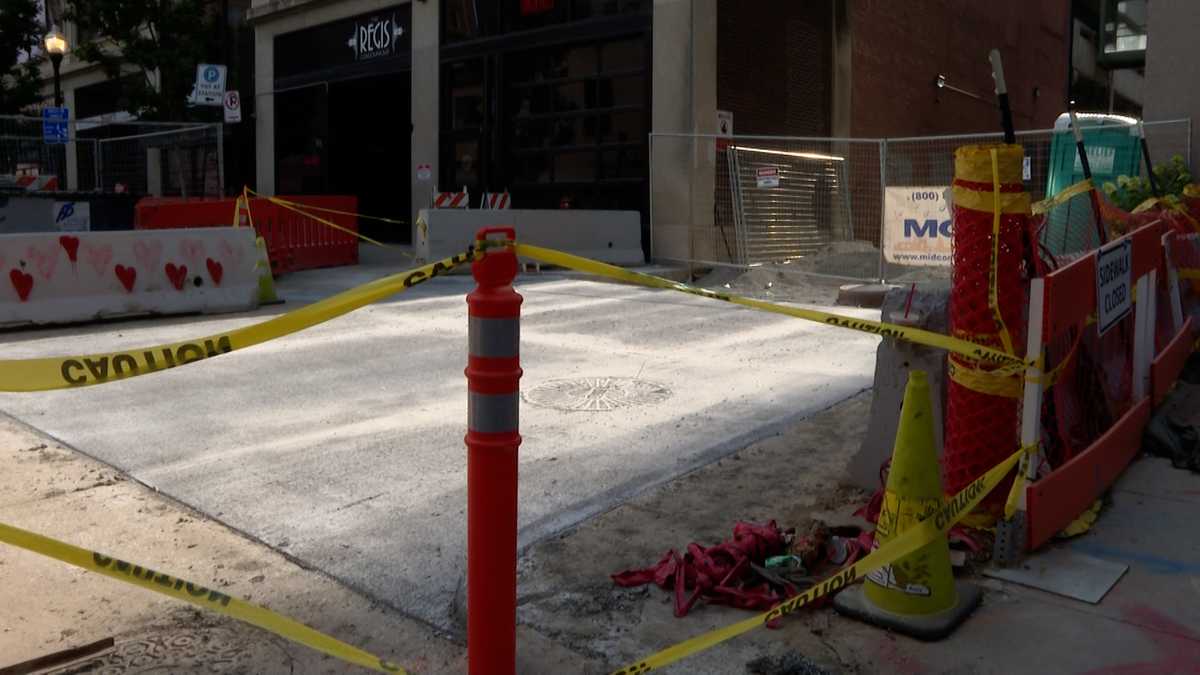 'More progress than we've seen': The state of the sinkhole near 16th and Farnam