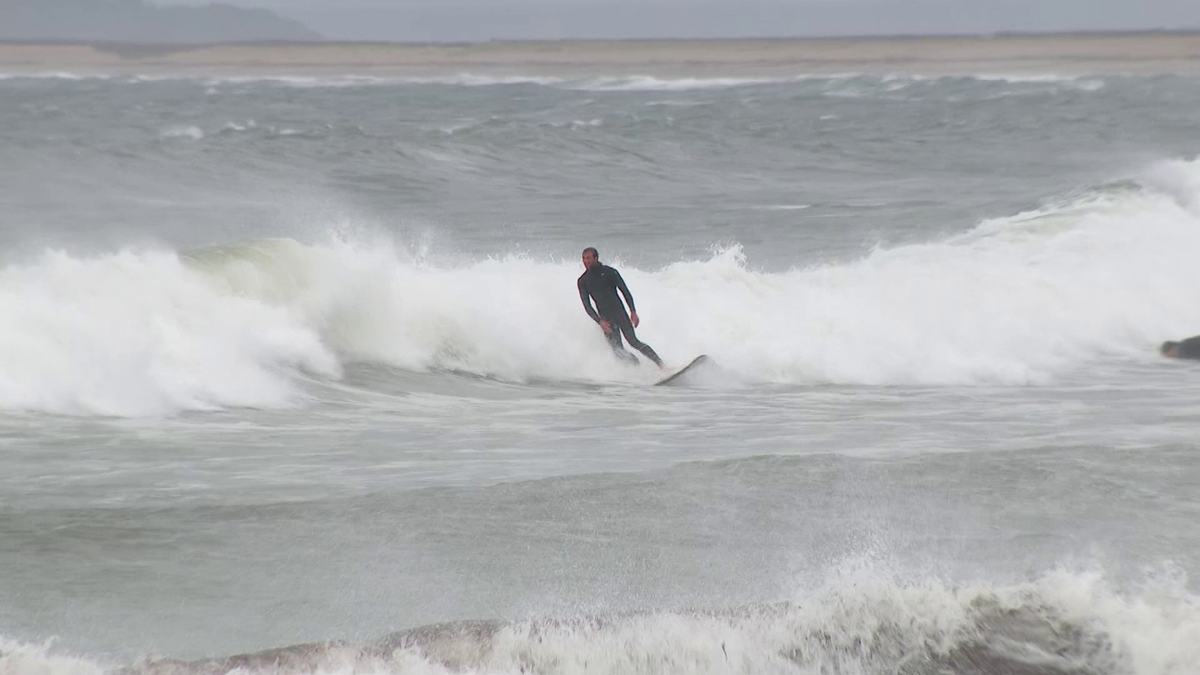 Massachusetts coast braces for nor’easter as surfers chase September swells