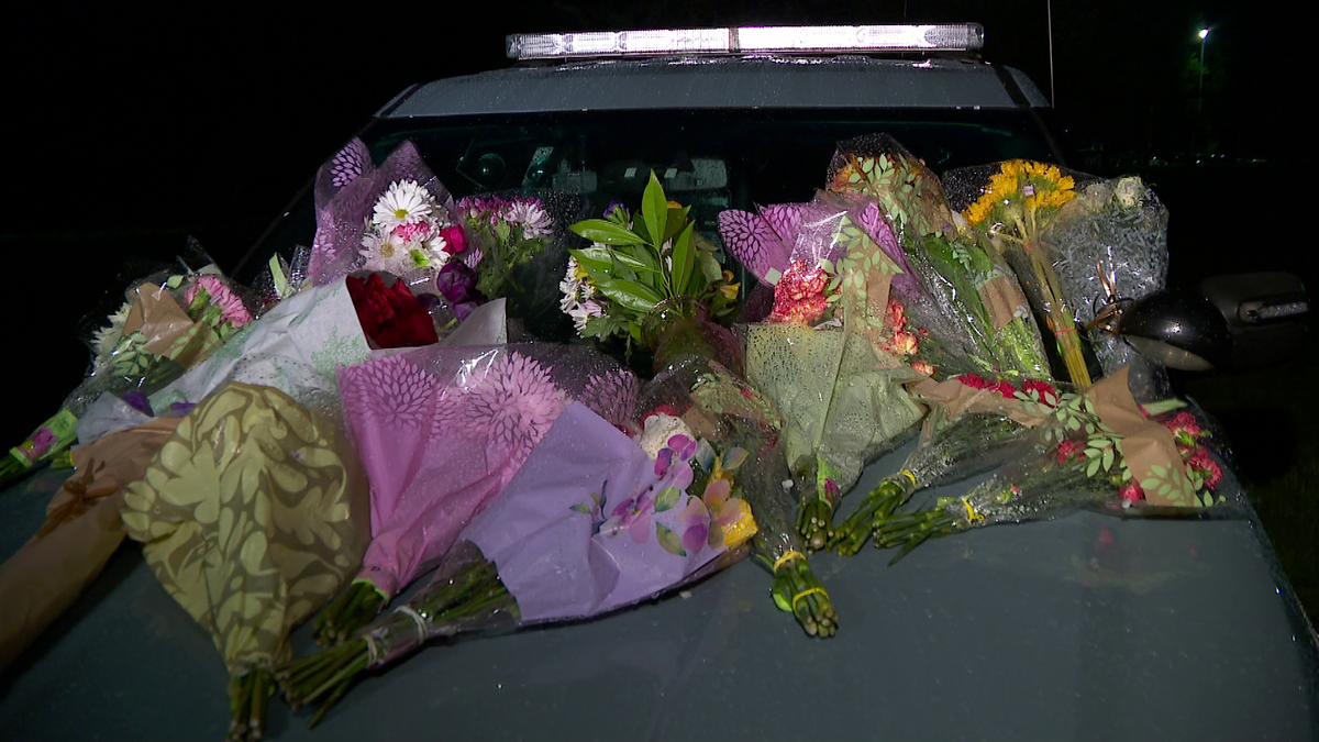 Memorial grows for Mass. State Police trooper killed in crash with wrong-way driver