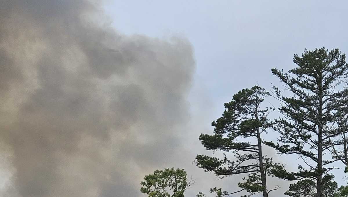 Officials respond to large fire reported in Duncan