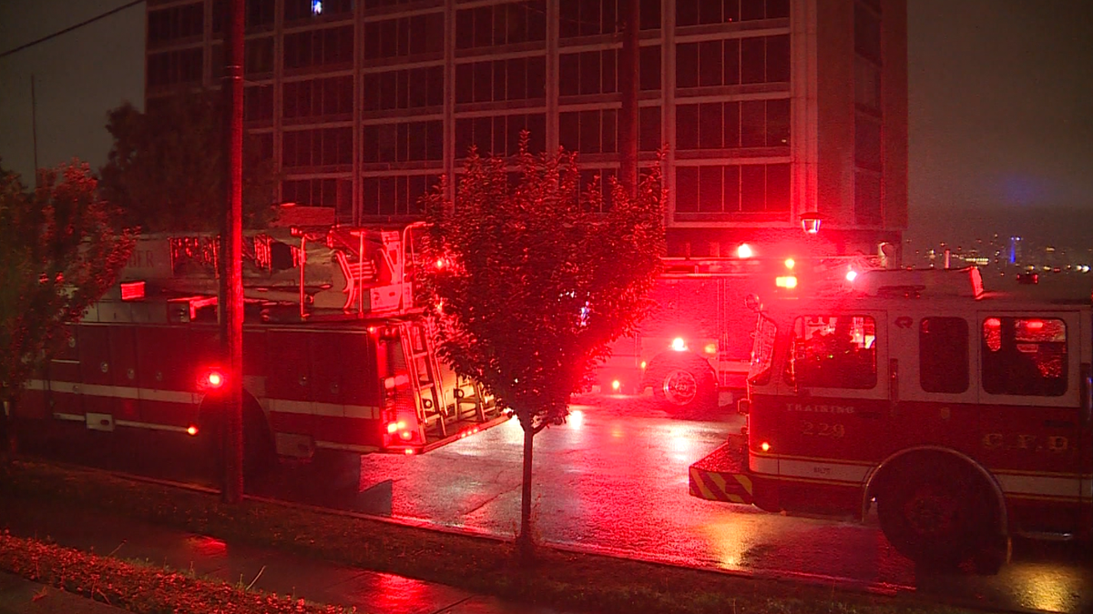 Chief: Nearly 150 evacuated after overnight fire at East Price Hill high-rise apartment