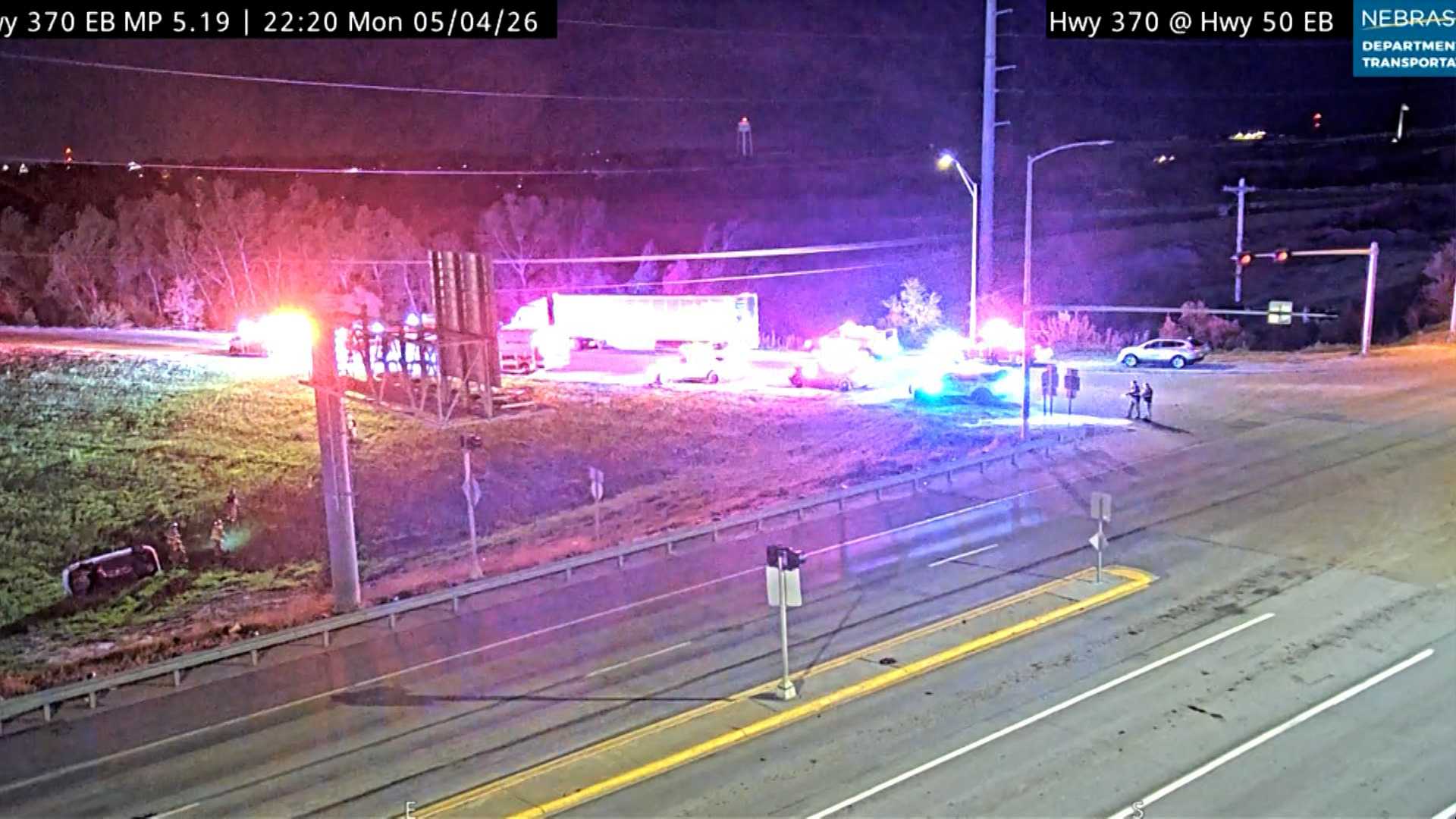Rescue crews cut trapped driver from SUV after Sarpy County rollover crash