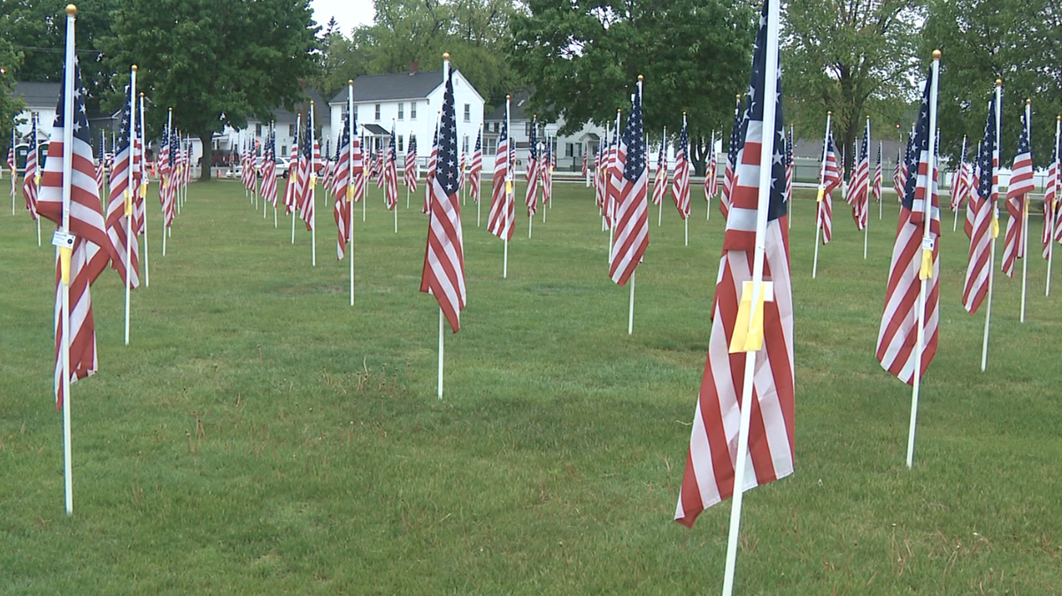 Flags of Honor display recognizes veterans across New Hampshire