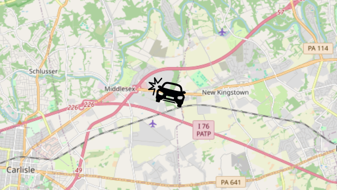 Route 11 Crash Shuts Down Middlesex Township Roadway - News Directory 3