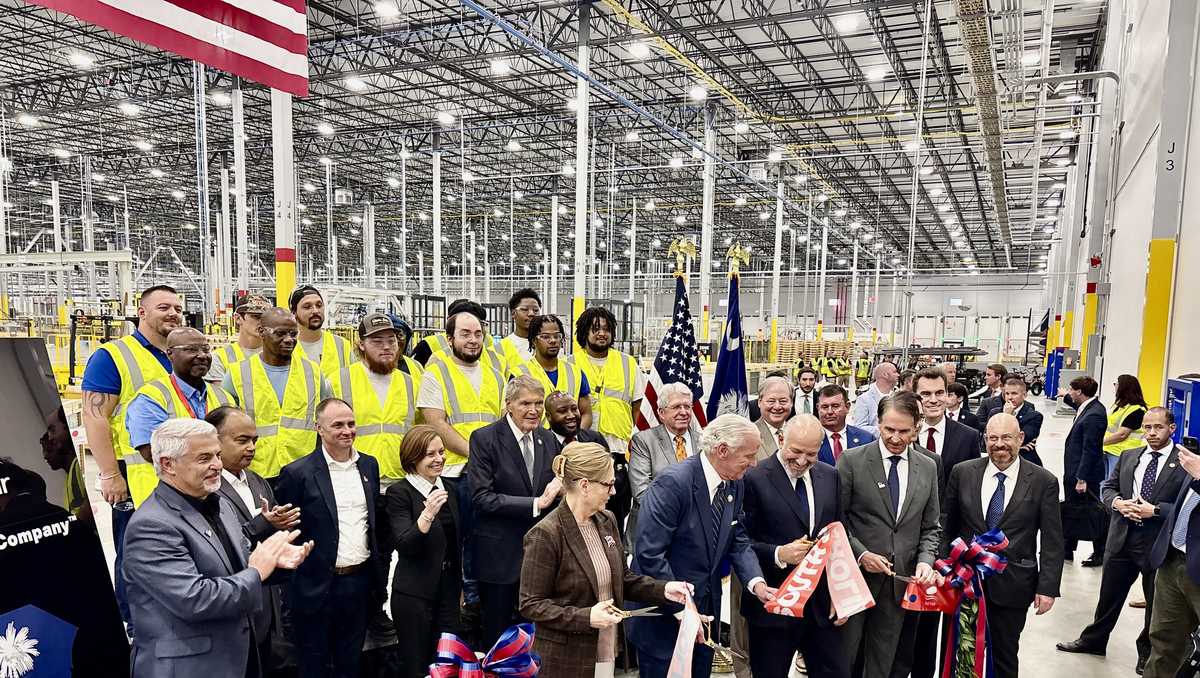 First Solar celebrates opening of first phase in Gaffney