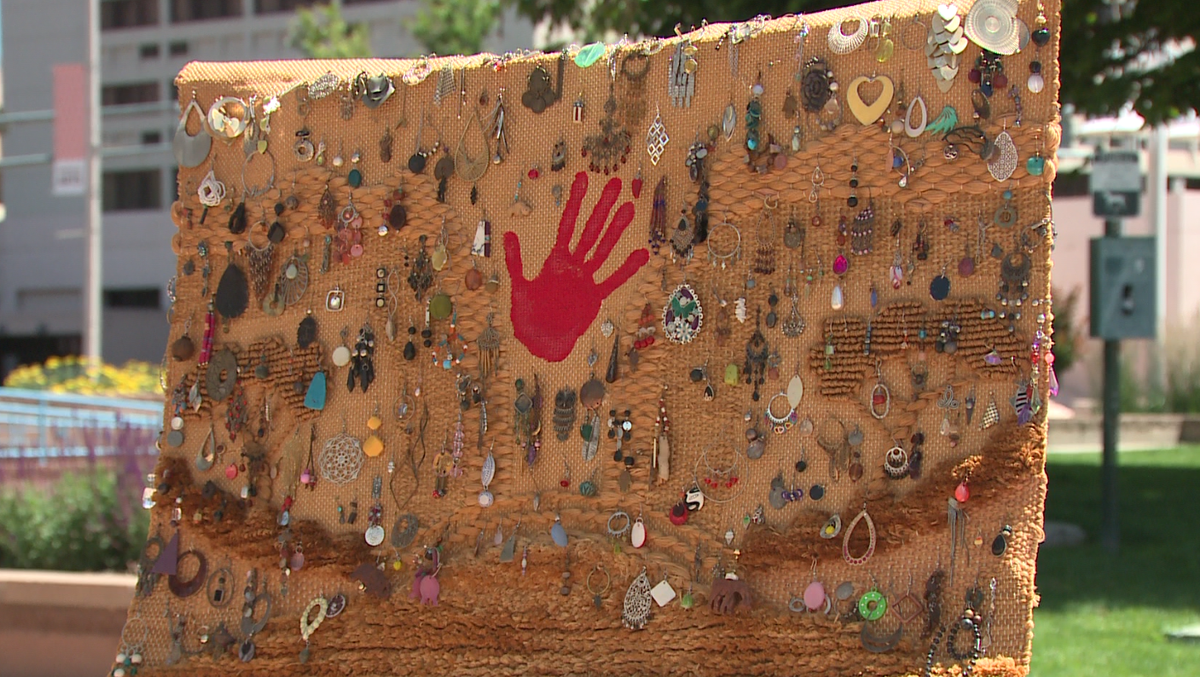 'Paint the Plaza Red' was a reminder that  the crisis of missing and murdered Indigenous loved ones is not over.
