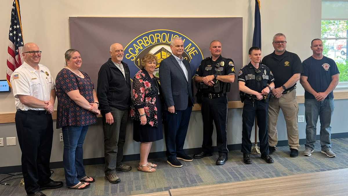 Maine minister who survived heart attack meets with first responders who saved his life