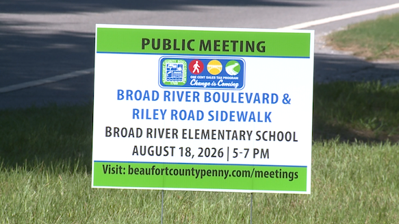 Beaufort County sidewalk plan draws concerns from Riley Road residents