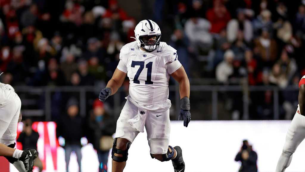 Penn State's Olaivavega Ioane selected by Baltimore Ravens at #14