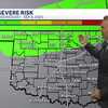 TIMELINE: Severe weather possible with isolated storm risk Wednesday in Oklahoma