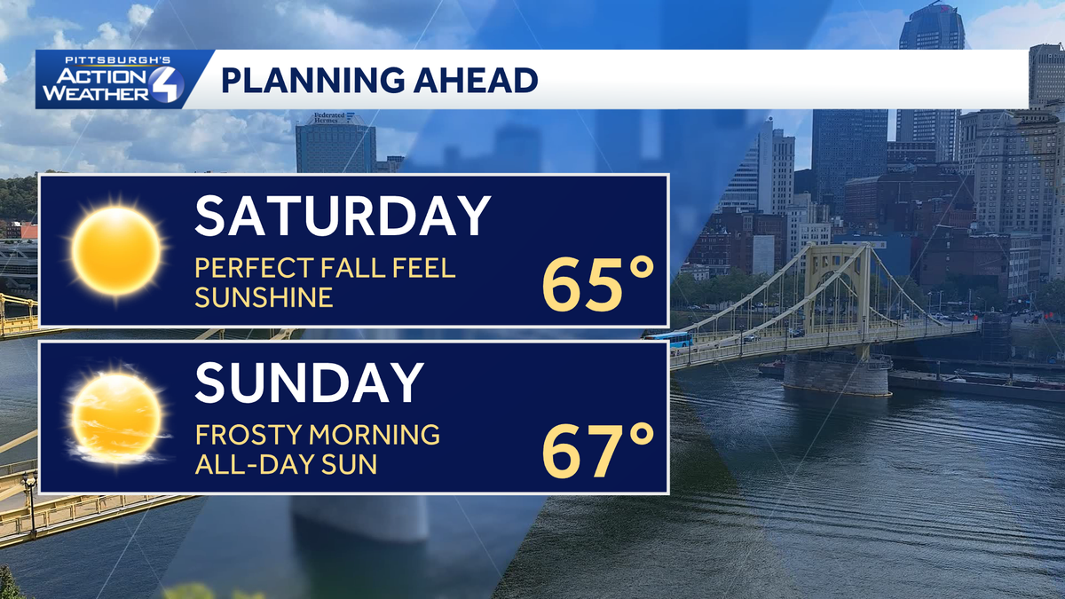Outstanding October weekend for Western PA