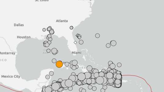 Earthquakes in Caribbean Sea, Gulf of Mexico are not rare