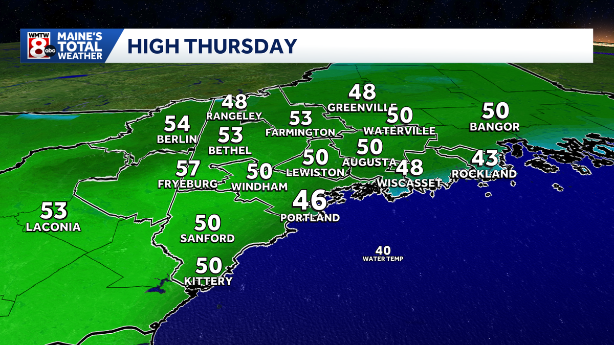 Freezing cold start, sunny and breezy Thursday