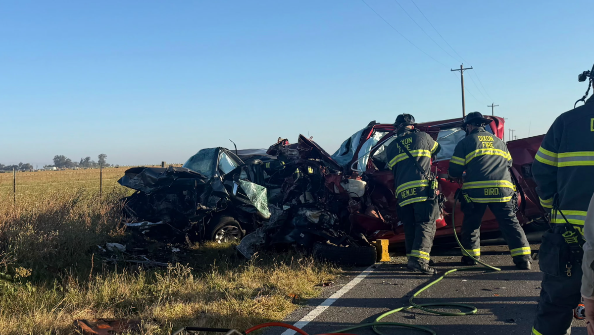 Head-on crash in Solano County leaves 3 dead, CHP says