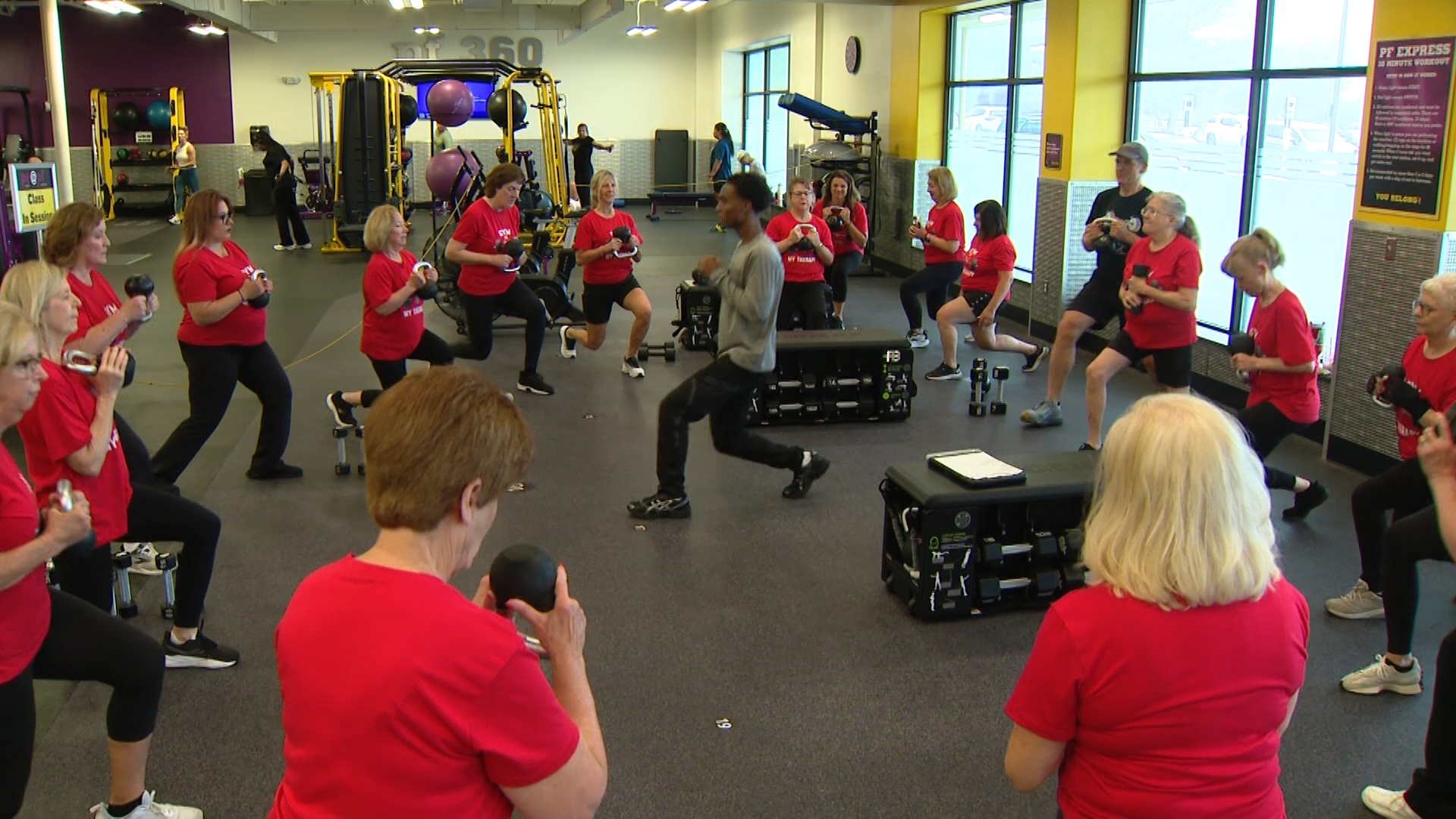 Perry Hall seniors prove age is just a number in workout group