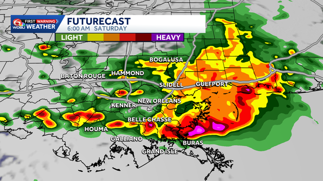 Strong to severe storms will be possible late tonight