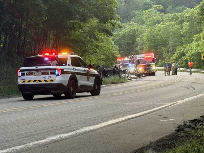 Motorhome overturns in Westmoreland County
