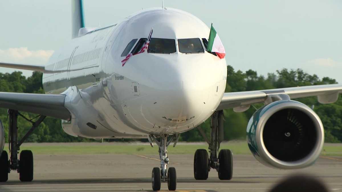 First direct Aer Lingus flight from Pittsburgh to Dublin takes off