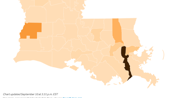 Live Map: Power outages reported after strong storms move over Metro New Orleans