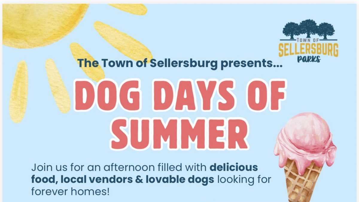Southern Indiana city, animal shelter team up for inaugural 'Dog Days of Summer' event