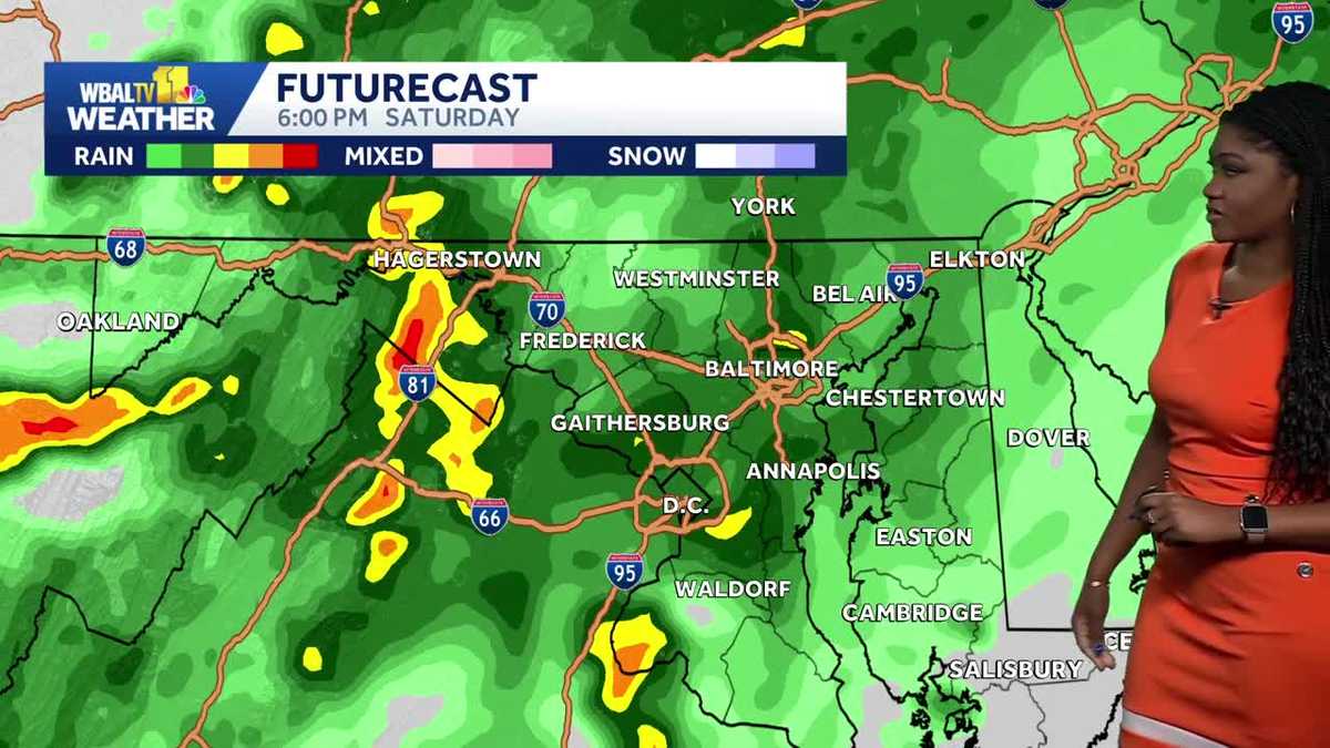 Baltimore weather: Warm Friday with thunderstorms