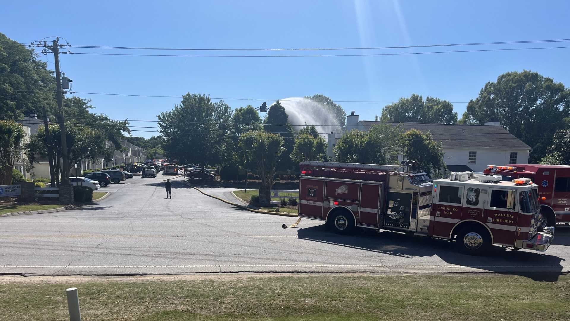 Officials give update on fire in Upstate