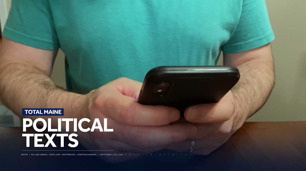 Maine voters report surge in political text messages during campaign season