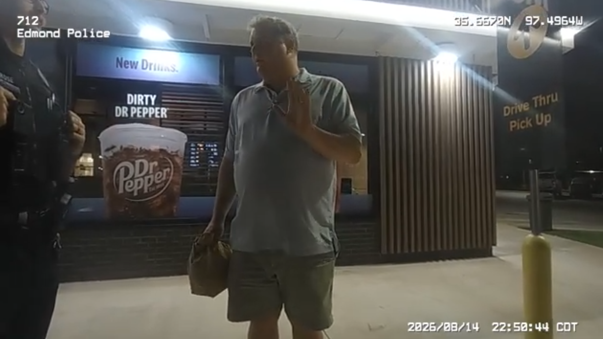 'My night to have McDonald’s': Video shows public intoxication arrest of Oklahoma secretary of state