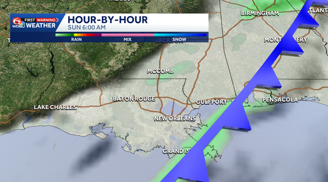French Quarter Fest weather is warm before a weekend cold front arrives