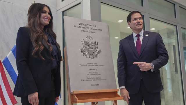 Rubio refuses to address report alleging misconduct by Ambassador to Greece Kimberly Guilfoyle
