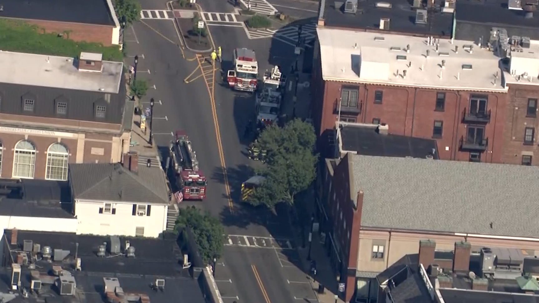 Medford Square shut down after multiple manhole fires break out