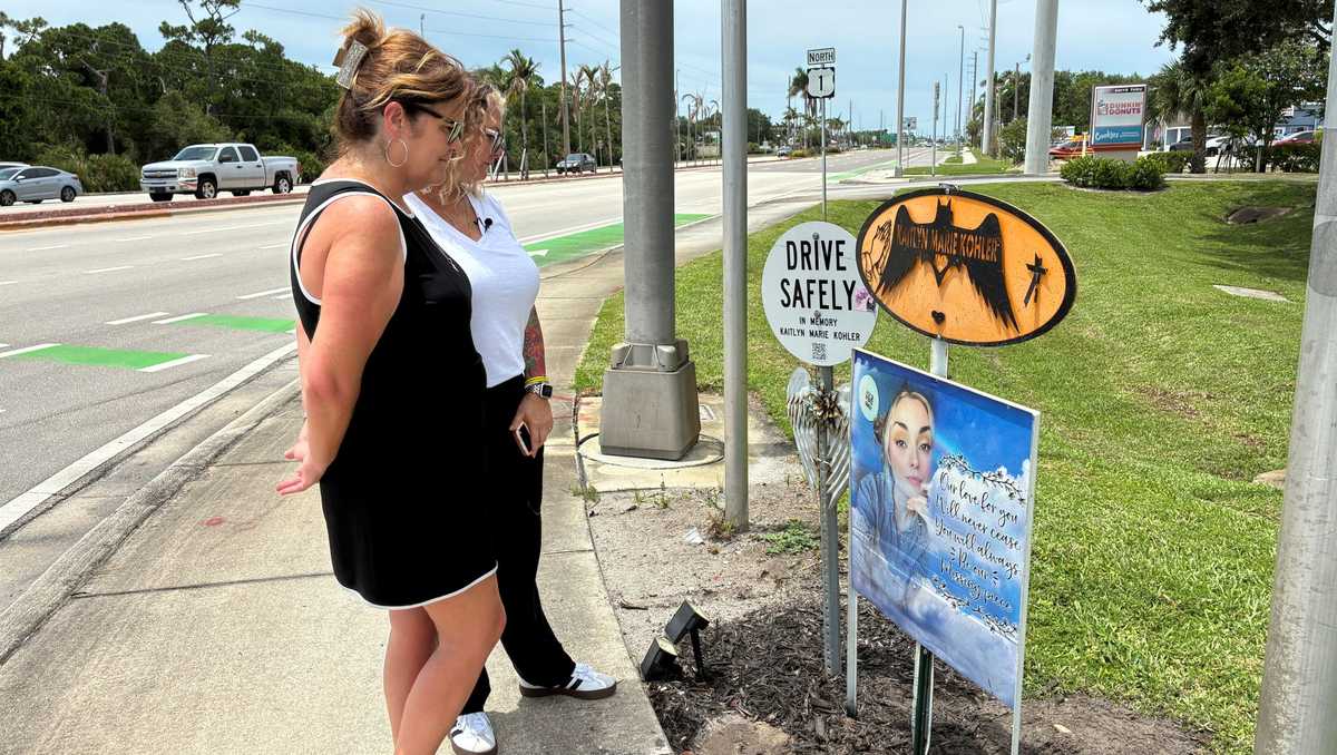 Family says roadside memorial for woman killed in St. Lucie County crash keeps being removed