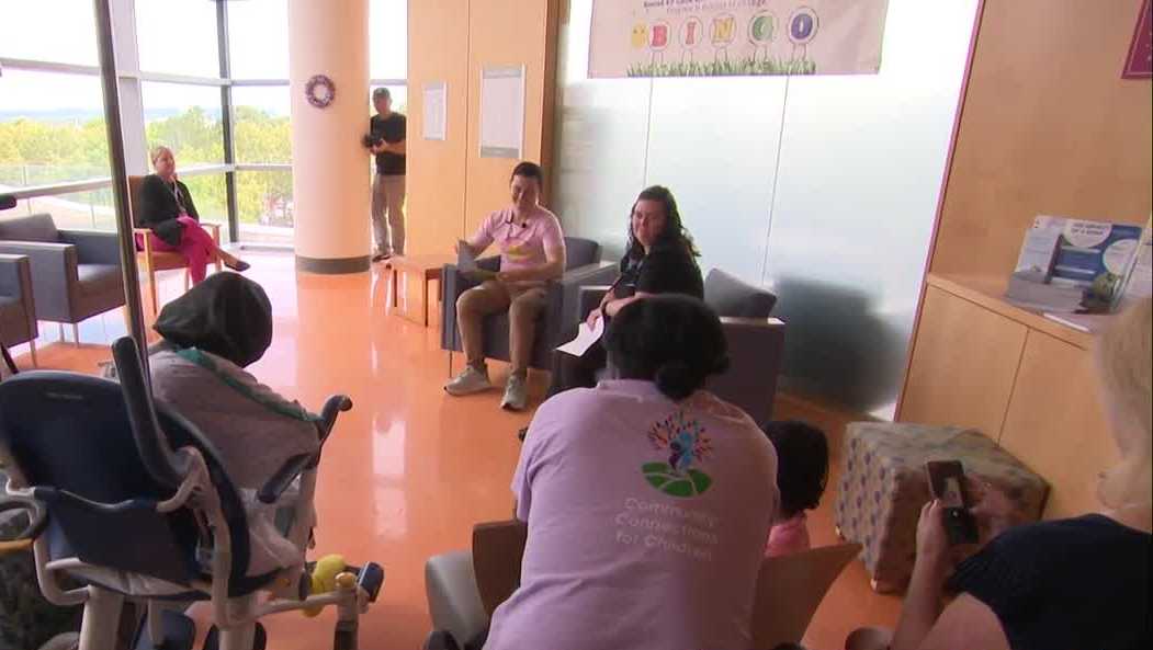 Pediatric cancer survivor reads to young patients at Penn State Children's Hospital