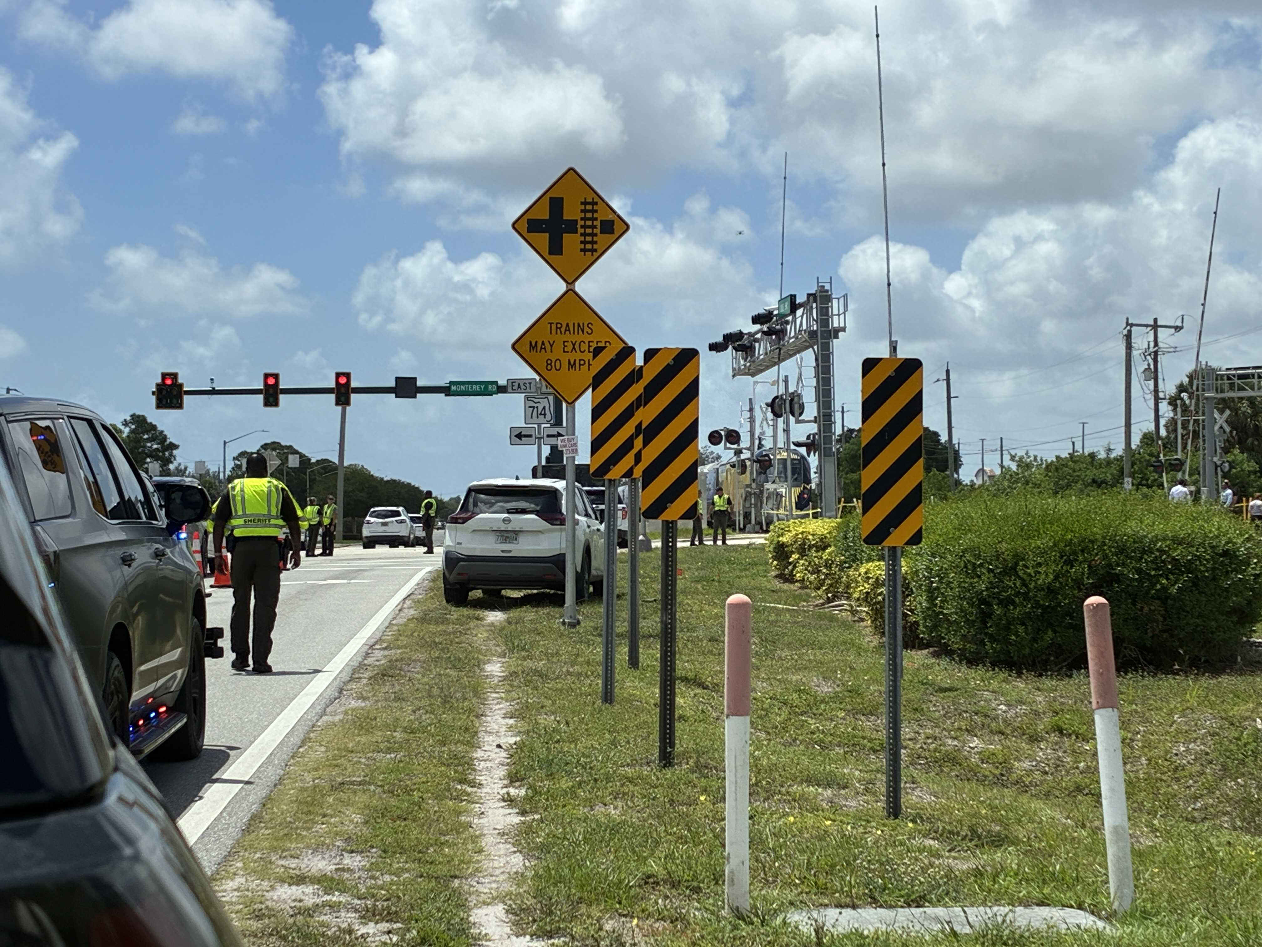 1 killed in collision between Brightline train and bicycle in Martin County