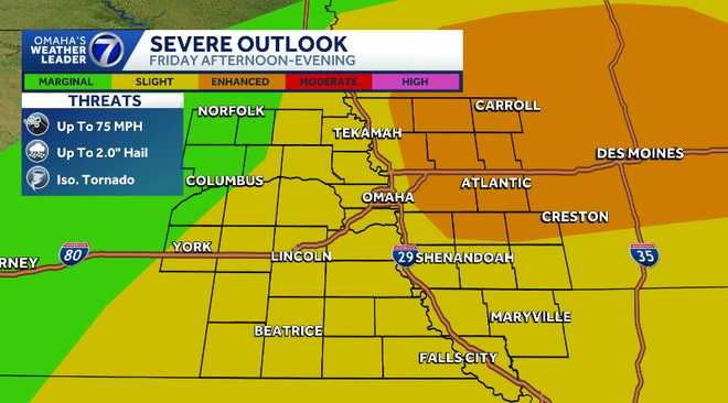 severe outlook friday