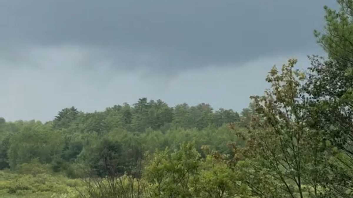 Funnel cloud confirmed in Somerset County, Maine, by NWS - WMTW
