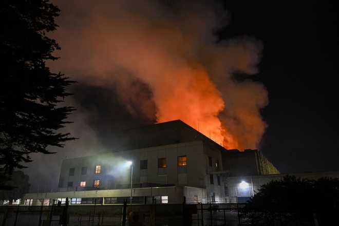 Moss Landing battery storage fire