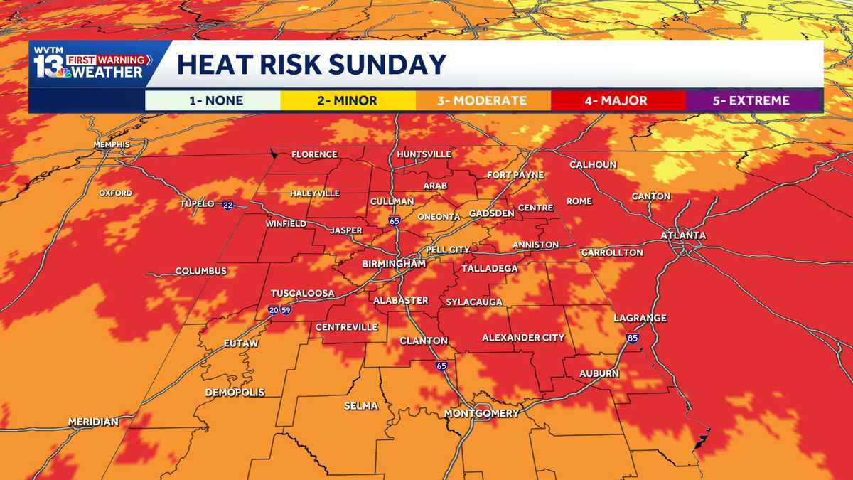 Summer heat wave sends 'feels like' temperatures soaring to 105°+