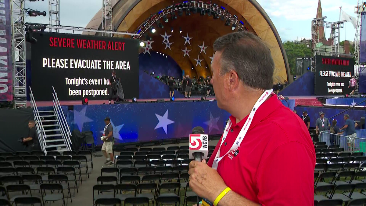 Esplanade reopens after storm prompts evacuation before Fireworks Spectacular - WCVB
