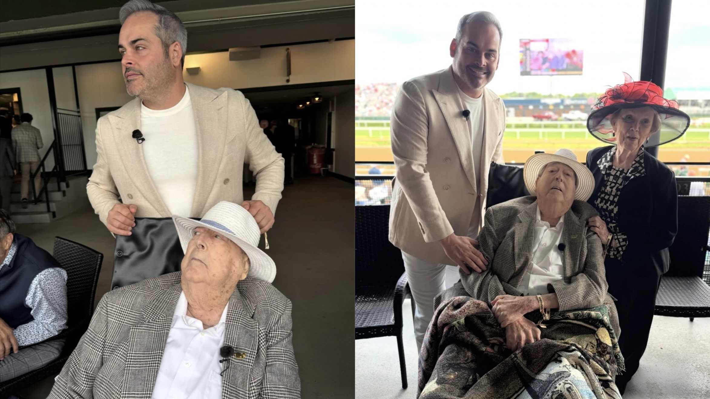 Wish granted: Louisville man in hospice attends his 80th Kentucky Derby in a row