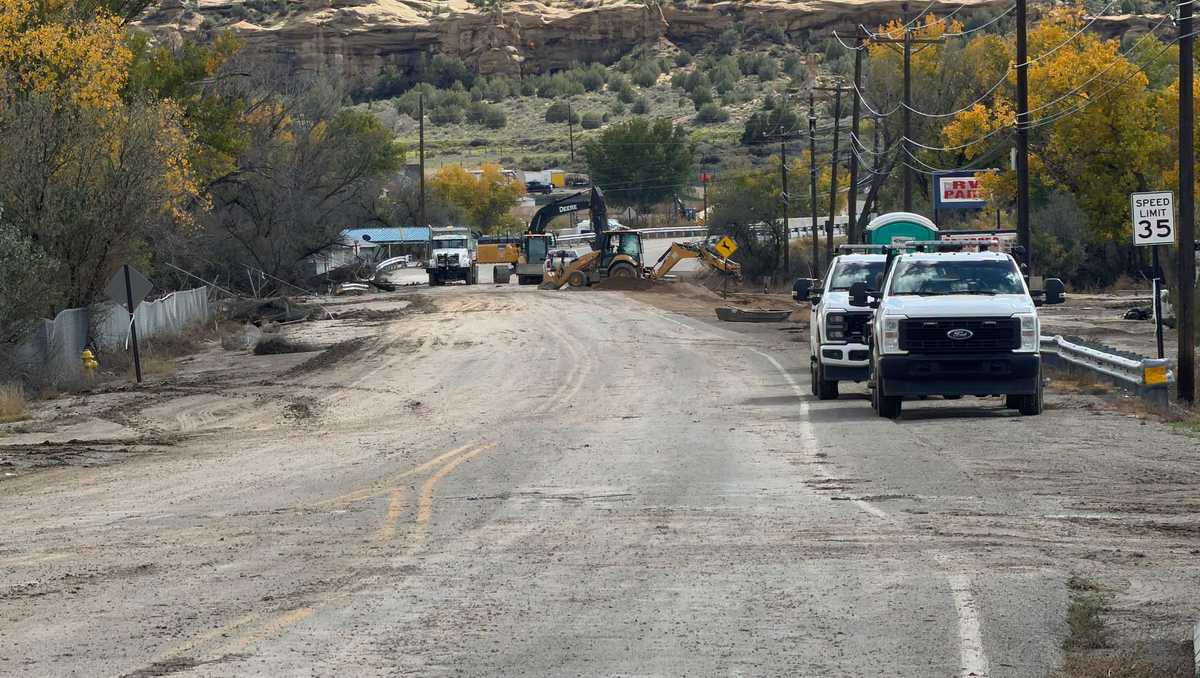 Flood and tornado recovery and clean up begins in New Mexico