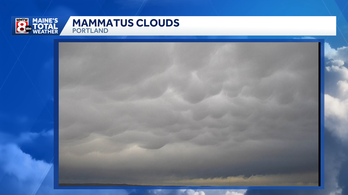 Mammatus Clouds over Portland