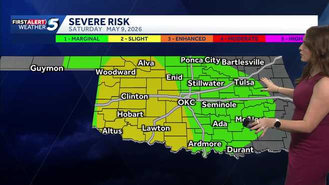 oklahoma storm risk may 9, 2026