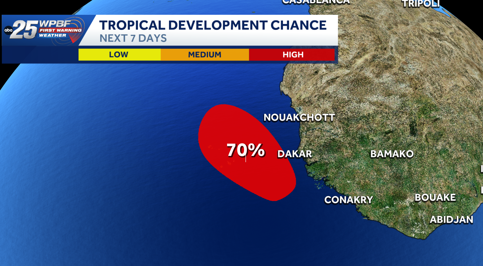 NHC says Invest 90-L may strengthen into tropical depression or storm by Friday