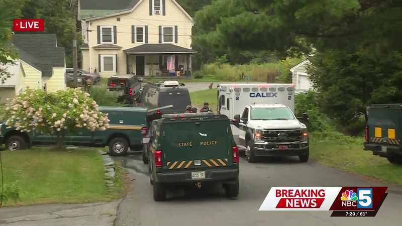 Heavy police presence in St. Johnsbury: person taken into custody