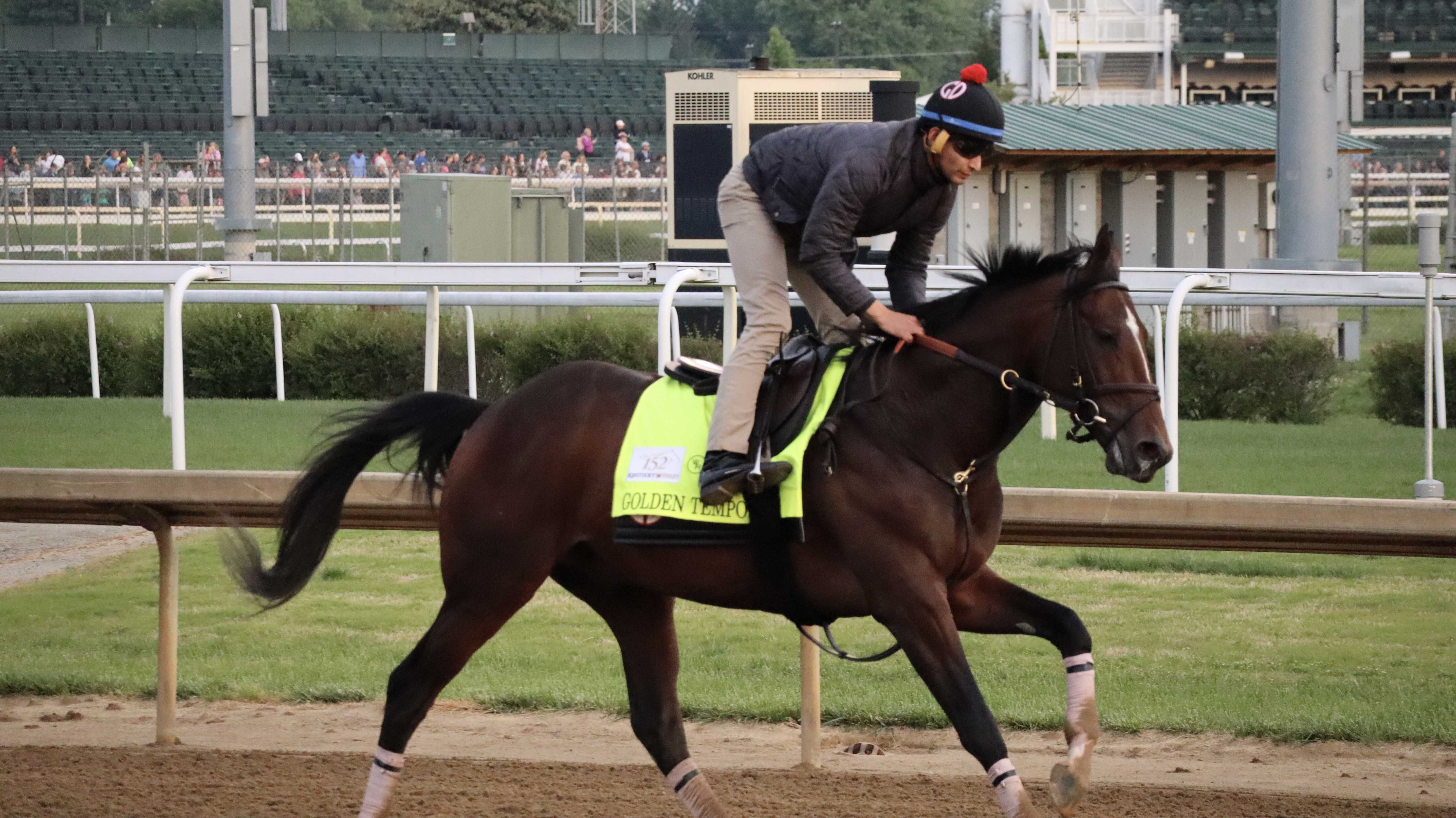 Breaking News: Golden Tempo rushes from behind to win Kentucky Derby 152   2 MIN