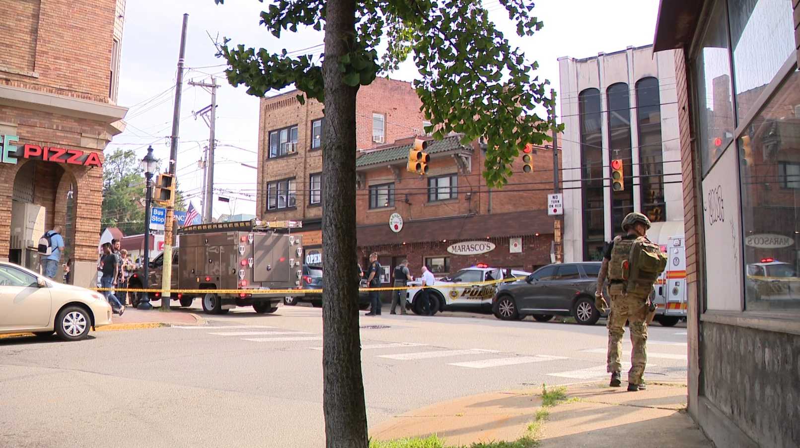 SWAT units , police respond to Pittsburgh Carrick neighborhood