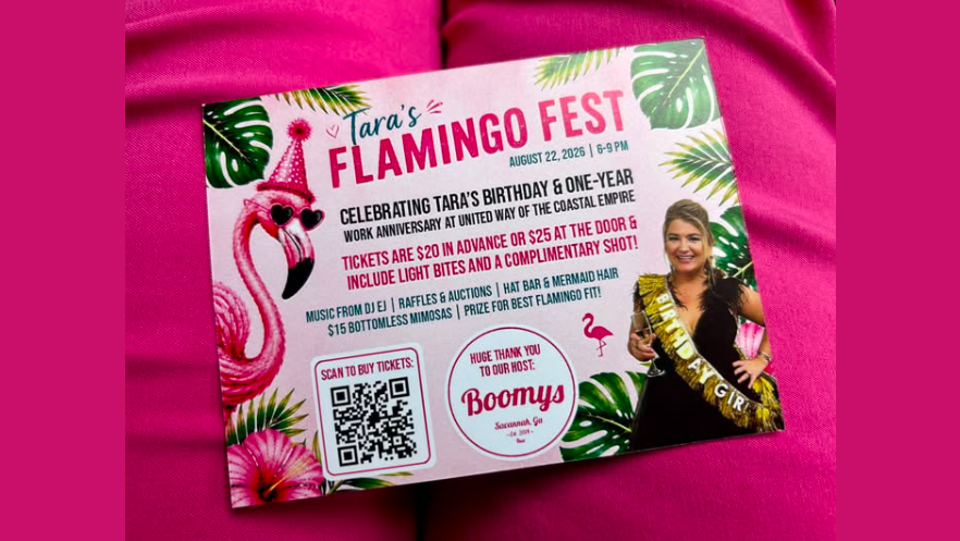 Flamingo Fest brings pink-themed fun and United Way fundraiser to downtown Savannah