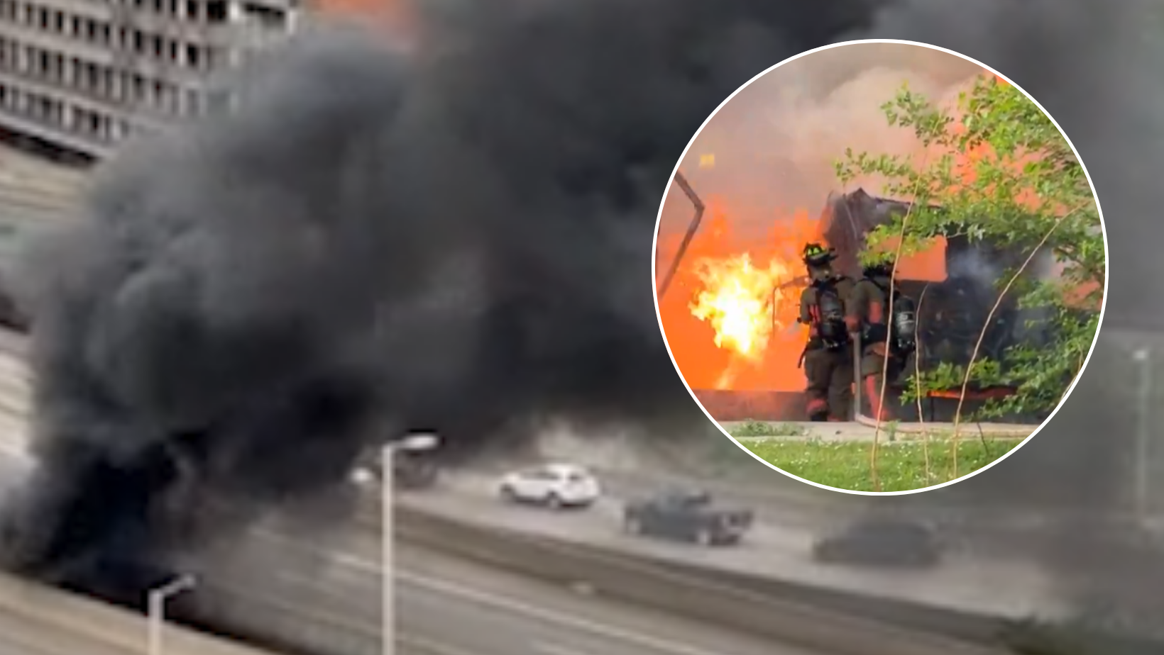 1 dead after crash involving semitruck in downtown Cincinnati