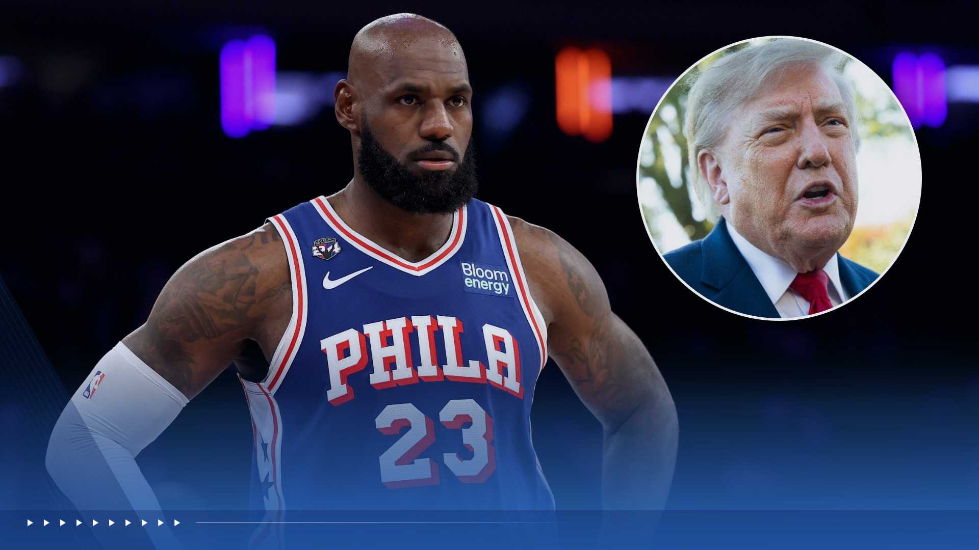 Trump blasts LeBron James for not standing still during national anthem